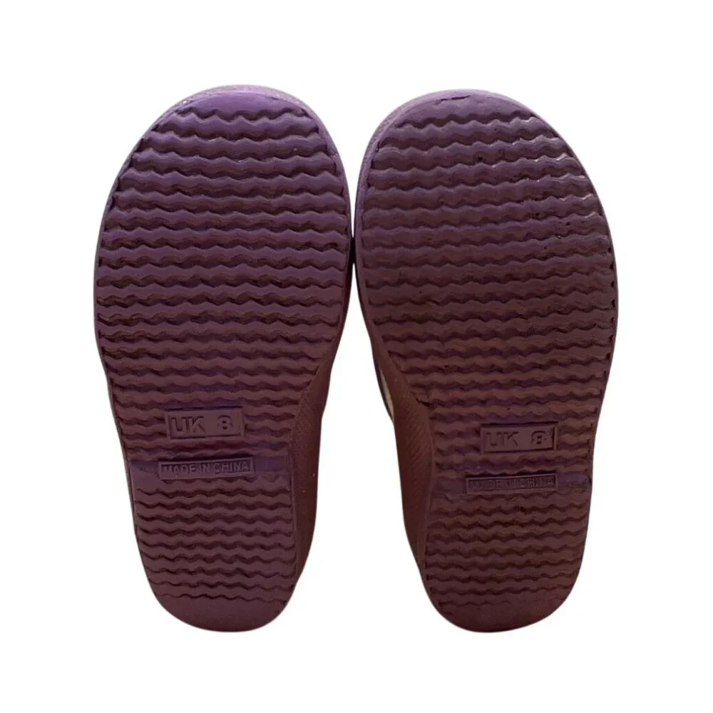 Hunter Kids Rain Boots - Sparkly Purple - Picture 10 of 10